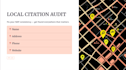 audit your local citations and nap consistency