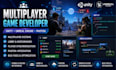 develop multiplayer games in unity and unreal engine with photon and networking