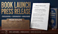 write and publish book launch press release distribution authors book promotion