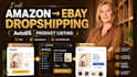 do amazon to ebay dropshipping product listing with autods