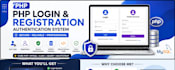 develop secure PHP login registration and authentication