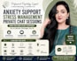 provide anxiety and stress support through chat sessions