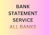 convert bank statement into financial statement