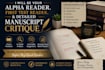 be your alpha reader, first test reader, and detailed manuscript critique