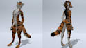 create custom furry vrchat avatar with facial tracking sfw vrm unity 3d model