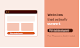 build a custom coded responsive website with HTML CSS javascript