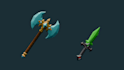 create low poly roblox weapons and tools for your game