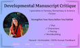 provide a developmental critique of your novel
