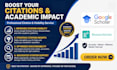 increase backdate google scholar citations write and publish top articles