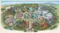 design illustrated theme park maps, zoo maps and attraction maps
