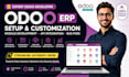 do odoo erp setup, custom odoo module development, API integration and bug fix