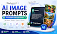 write ai image prompts for chatgpt and google gemini