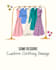 design custom clothing posters and fashion graphics