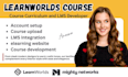 redesign learnworld expert course curriculum docebo learnworld academy website