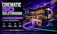 create cinematic architectural 3d walkthrough animation