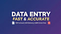 professional data entry and excel service