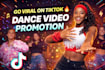 create an energetic tiktok dance challenge, viral choreography