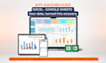build a KPI dashboard in ms excel or google sheets with data analysis