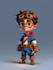 2d game character illustration
