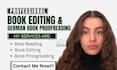 edit and proofread your german texts books documents book amazon kdp formatting
