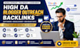 build high da SEO backlinks with outreach