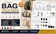 design backpack, duffle bag and tote bag tech pack