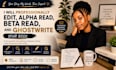 ghostwrite your romance, fantasy, and romantasy novel
