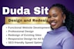 build duda website design, duda website redesign, duda website builder