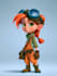 draw 2d game character illustration