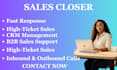 close your sales and convert qualified leads into customers