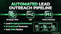 automate lead scraping and email outreach workflow n8n