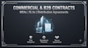 prepare legally structured commercial contracts and b2b agreements