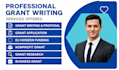 write winning grant proposals, grant research and grant applications