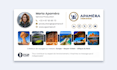 design professional custom HTML email signature