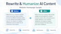rewrite and humanlize ai generated english content