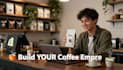build private label branded dropshipping coffee shopify store, coffee website