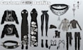 edit, fix, create custom vrchat outfit, props, clothing, weapon, 3d assets