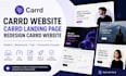design carrd website carrd landing page redesign carrd website