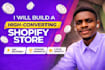 create a high converting shopify store,  clone,