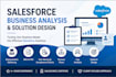 write salesforce brd fsd and user stories