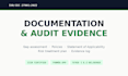 prepare your iso 27001 documents and audit evidence