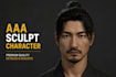 sculpt a high quality aaa game character for unreal projects
