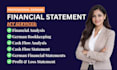 do german financial statement, profit and loss statement, balance sheet cashflow