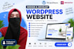 design and develop a responsive wordpress website