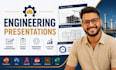 design engineering presentation, technical powerpoint, project review