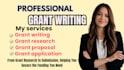 grant writing, grant research, grant proposal and grant application