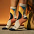 create a custom and pattern socks design