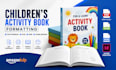 format epub mobi children activity book amazon kdp paperback adobe indesign
