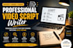 write engaging youtube scripts, SEO titles and descriptions