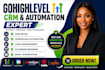 gohighlevel lead capture generation lead tracking email CRM integration database